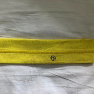Lululemon Athletica Yellow Headband